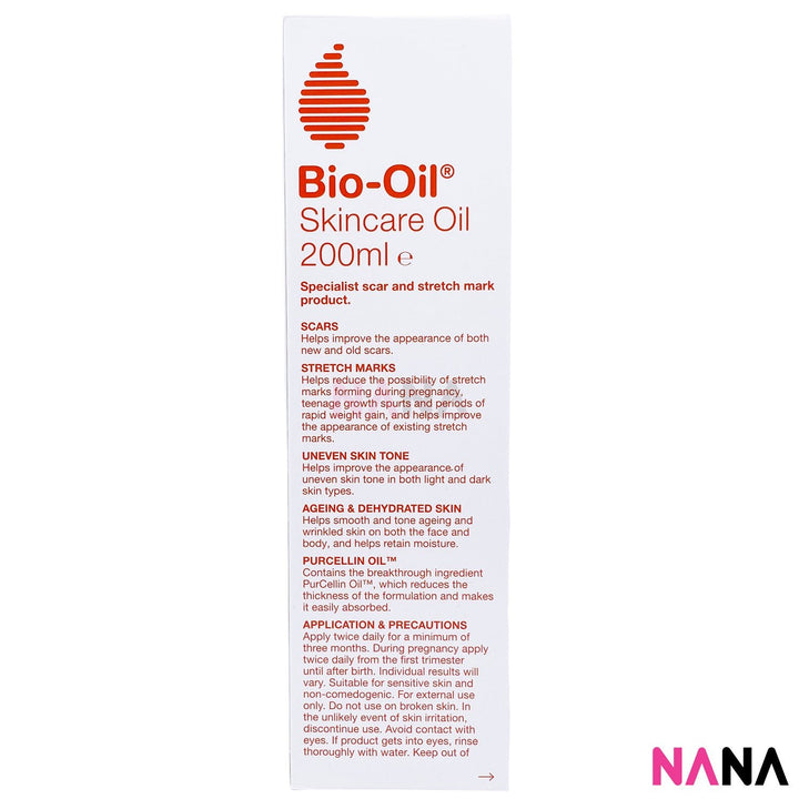 Bio - Oil 200ml (For Scars, Stretch Marks, Uneven Skin Tone) [New Packaging] - NANA MALL