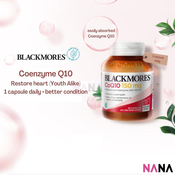 Blackmores CoQ10 150mg 30 Capsules - NANA MALL