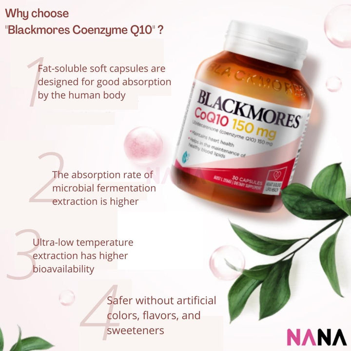 Blackmores CoQ10 150mg 30 Capsules - NANA MALL