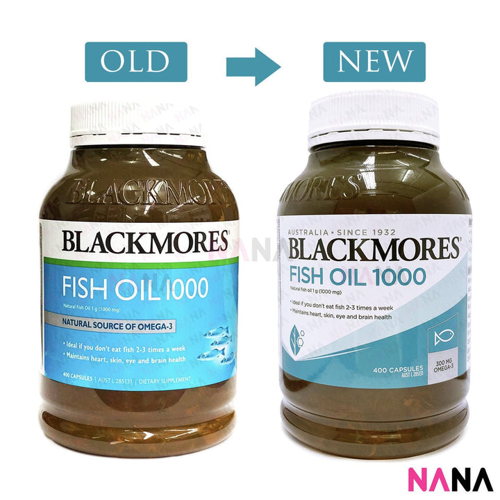 Blackmores Fish Oil 1000mg 400 Capsules - NANA MALL