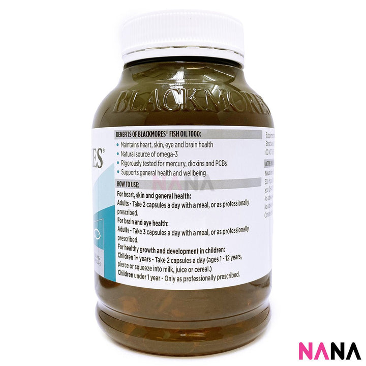 Blackmores Fish Oil 1000mg 400 Capsules - NANA MALL