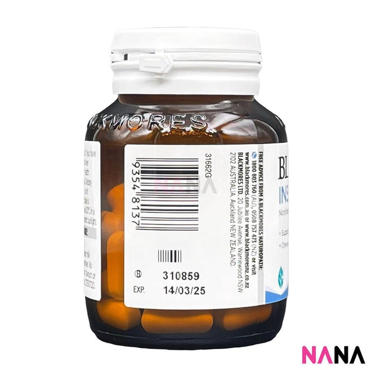 Blackmores Insolar Nicotinamide 500mg 60 Tablets - NANA MALL