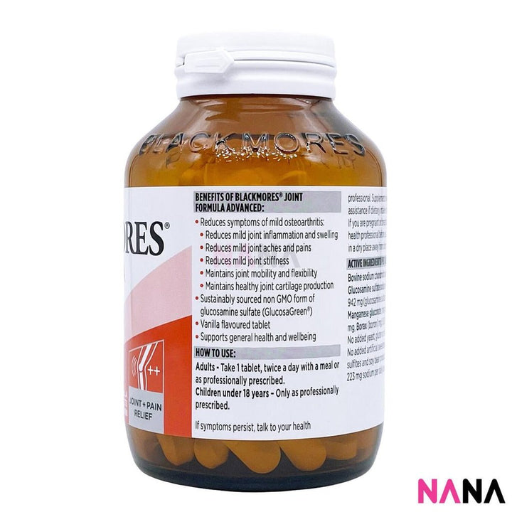 Blackmores Joint Formula Advanced (Glucosamine Chondroitin) 120 Tablets - NANA MALL