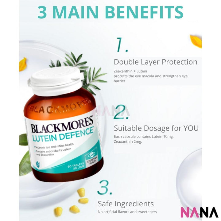 Blackmores Lutein Defence 60 Tablets - NANA MALL