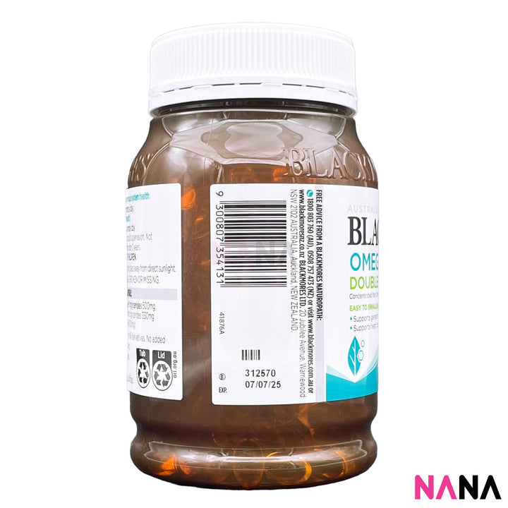 Blackmores Odourless Fish Oil Mini Caps 400 Capsules - NANA MALL
