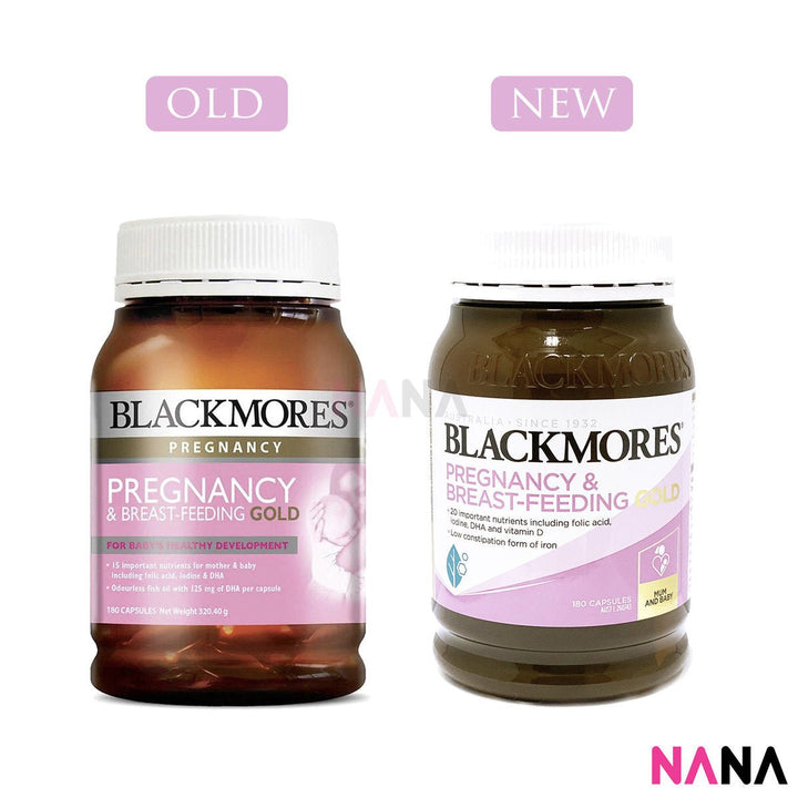 Blackmores Pregnancy and Breast Feeding Gold 180 Capsules - NANA MALL