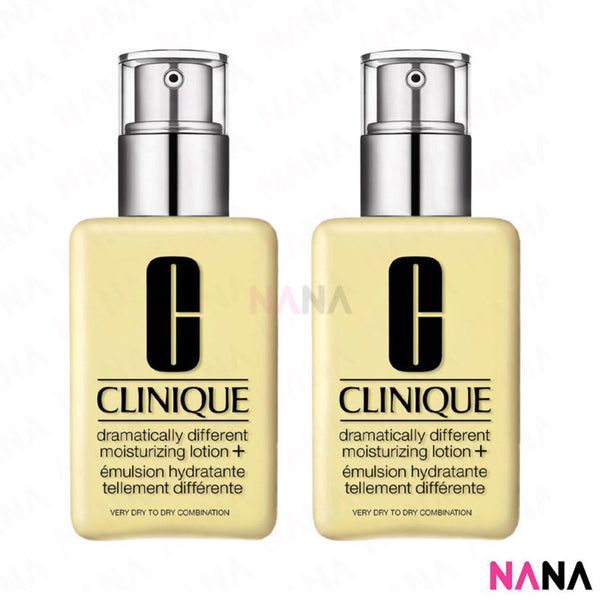 CLINIQUE Dramatically Different Moisturizing Lotion+ with pump - New formula 125ml x2