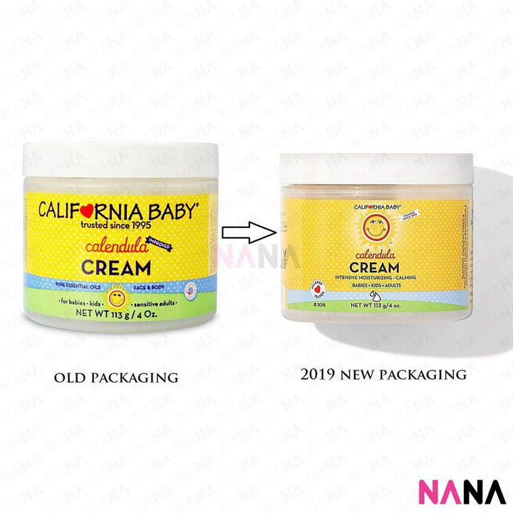 California Baby Calendula Cream 113g/ 4oz [2019 New Version] Baby Care California Baby 