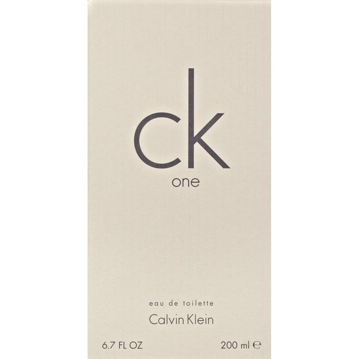 Calvin Klein One EDT for Men and Women (200ml / 6.7oz) - NANA MALL