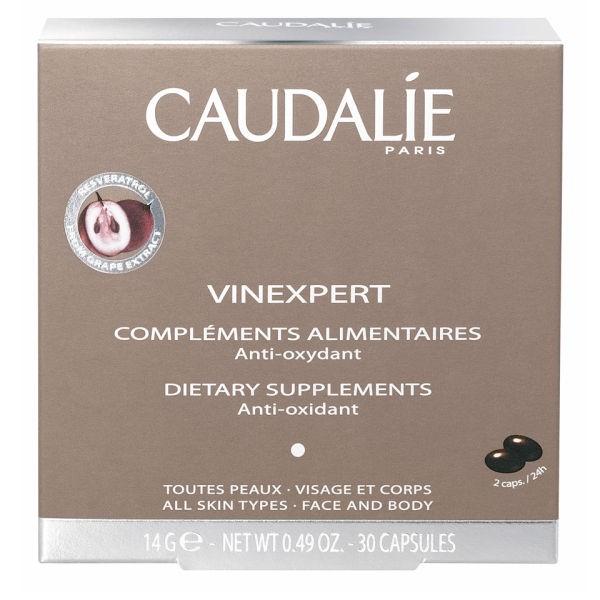 Caudalie Vinexpert Dietary Anti-Oxidant Supplements from Grape Extract (30 Capsules) Nutritional Supplements Caudalie 