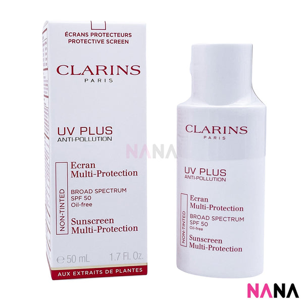 Clarins UV Plus Anti - Pollution Sunscreen Multi - Protection SPF 50 - Non Tinted 50ml - NANA MALL