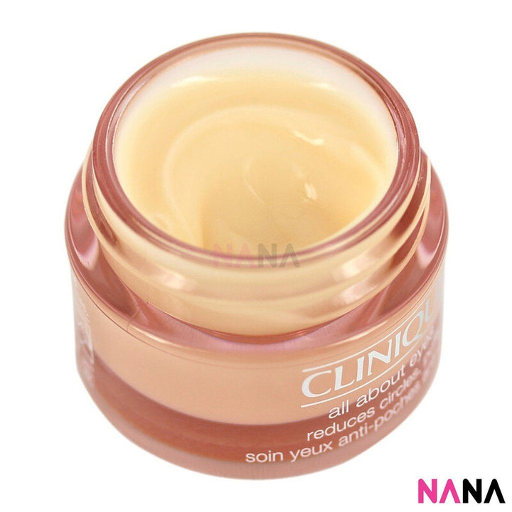 Clinique All About Eyes Reduces Circles Puffs For All Skin Types 15ml - NANA MALL