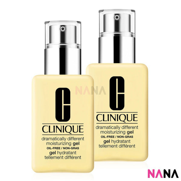 Clinique Dramatically Different Moisturizing Gel with pump (Combination Oily To Oily Skin) 125ml x 2 (Duo Set) - NANA MALL