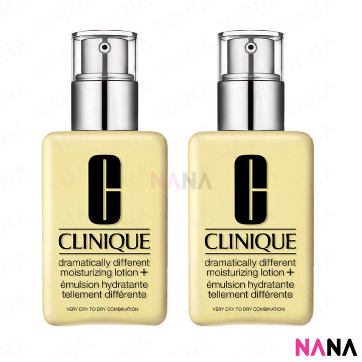 CLINIQUE Dramatically Different Moisturizing Lotion+ with pump - New formula 125ml x2 - NANA MALL