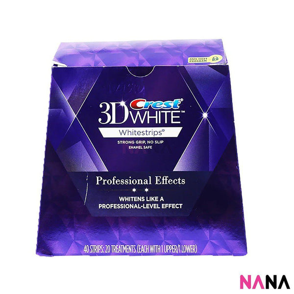 Crest 3D White Professional Effects Whitestrips (40 Strips/ 20 Treatments) Teeth & Dental Care Crest 