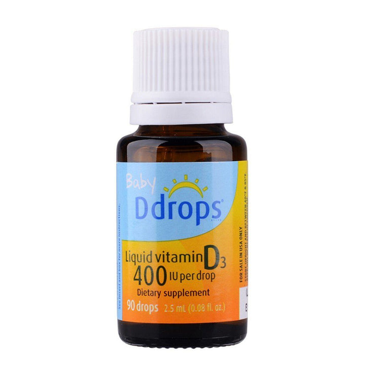 Ddrops Baby 400 IU Vitamin D 90 drops 2.5ml Baby Food Ddrops 