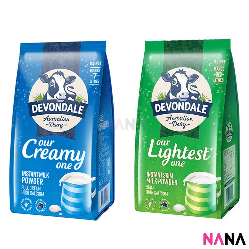 Devondale Devondale ผงนมครีมเต็มชนิดสำเร็จรูป 1 กิโลกรัม – NANA MALL