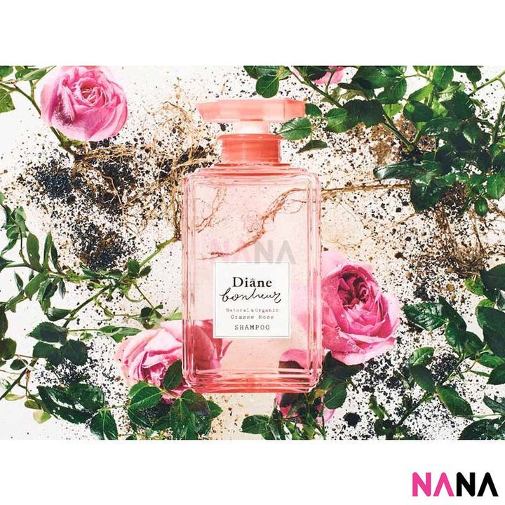 Diane Moist Diane Bonheur Grasse Rose Shampoo 500ml - Pink - NANA MALL
