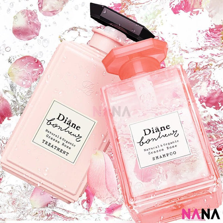 Diane Moist Diane Bonheur Grasse Rose Shampoo 500ml - Pink - NANA MALL