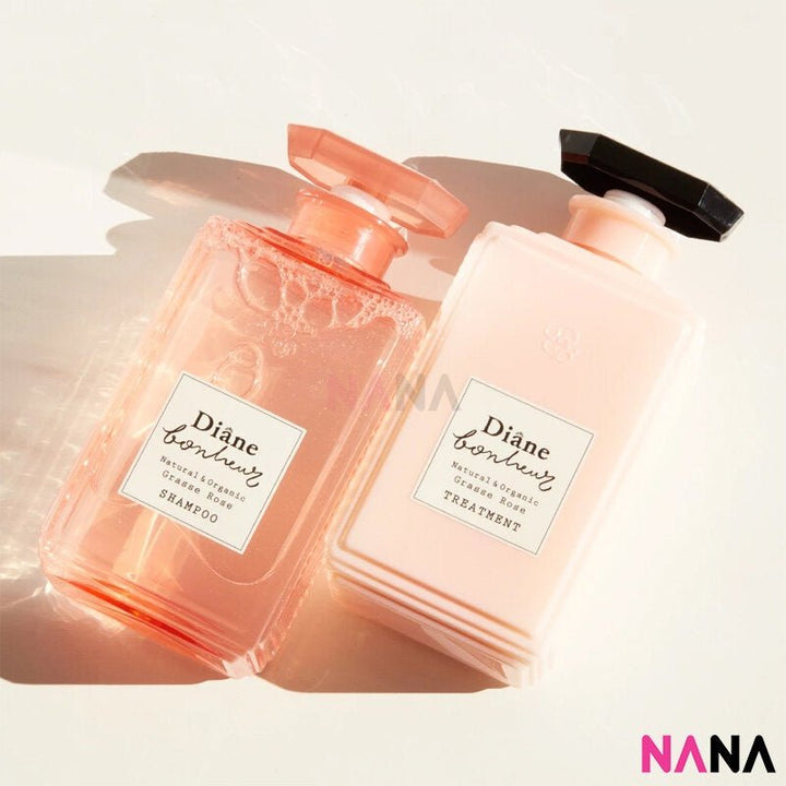 Diane Moist Diane Bonheur Grasse Rose Shampoo 500ml - Pink - NANA MALL