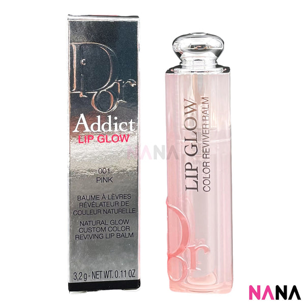 Dior Addict Lip Glow Color Awakening Lip Balm - 001 Pink 3.2g/0.11oz - NANA MALL