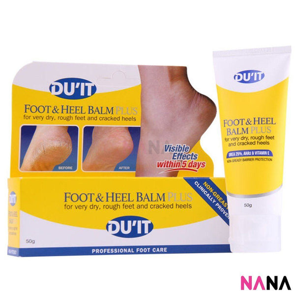 DU'IT Foot & Heel Balm Plus (for Very Dry, Rough Feet and Cracked Heels) 50g Hand & Foot Care DU'IT 