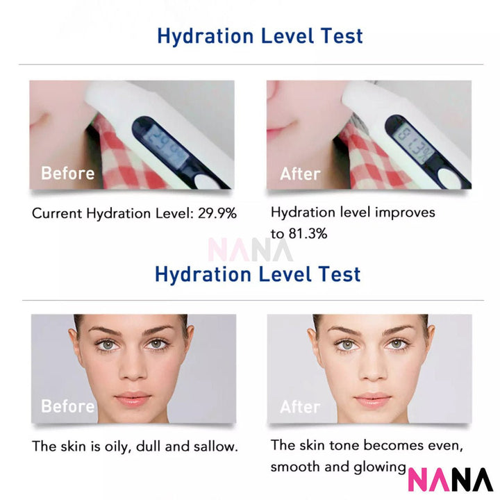 Eaoron Hyaluronic Acid Collagen Hydrating Face Mask (5 Sheets/ Box) - NANA MALL