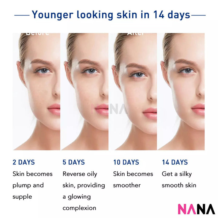 Eaoron Hyaluronic Acid Collagen Hydrating Face Mask (5 Sheets/ Box) - NANA MALL