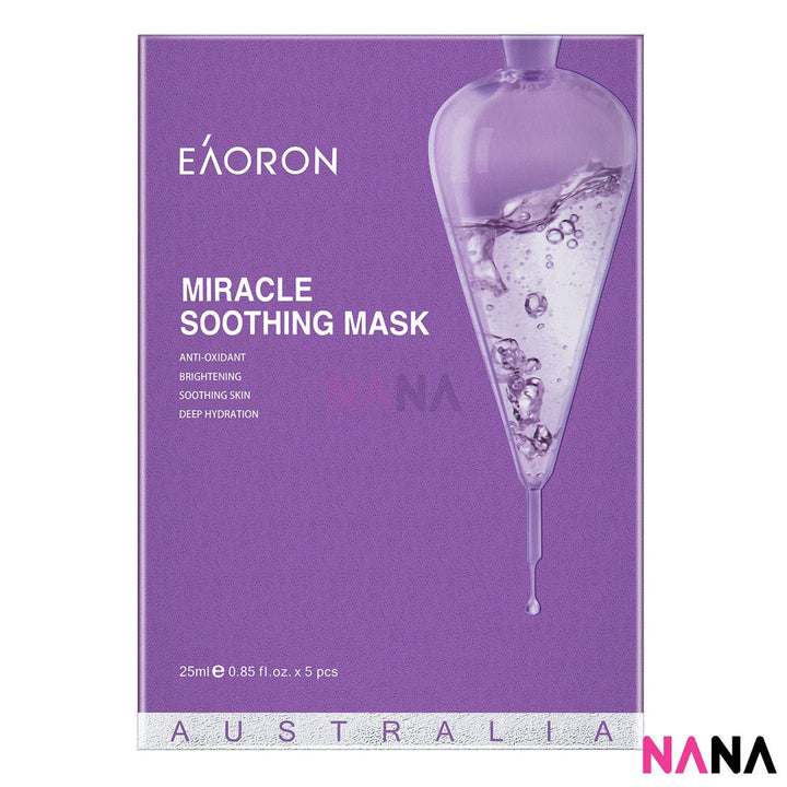 Eaoron Miracle Soothing Mask (5 Sheets/ Box) - NANA MALL