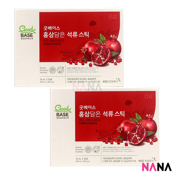 CHEONG KWAN JANG Good Base Red Ginseng With Pomegranate (10ml x 30) x2 正官庄紅蔘石榴口服液