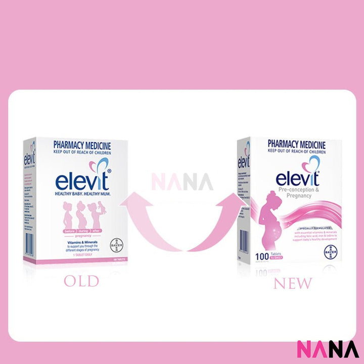 Elevit Pregnancy Multivitamin 100 Tablets - NANA MALL