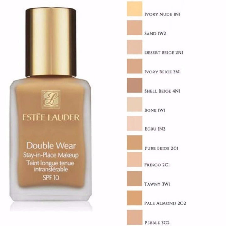Estee Lauder Double Wear Stay-in-Place Makeup #1W1 Bone 30ml Face Estee Lauder 