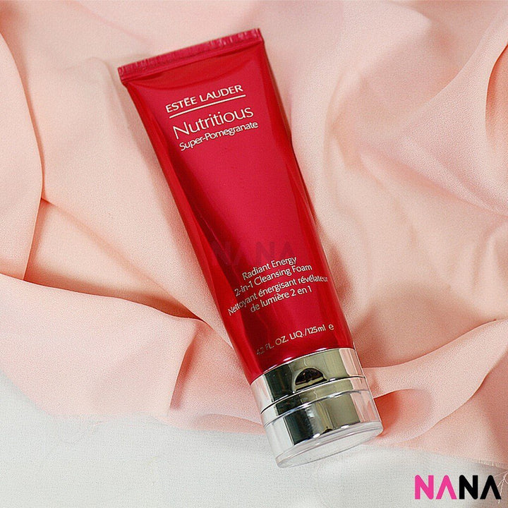 Estee Lauder Nutritious Radiant Vitality 2-in-1 Foam Cleanser 125ml Cleansers & Toners Estee Lauder 