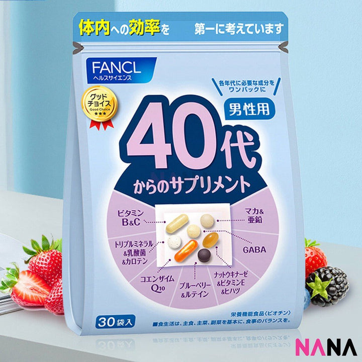 Fancl Good Choice 40's Men's Health Supplement (30pcs/ Bag) - NANA MALL