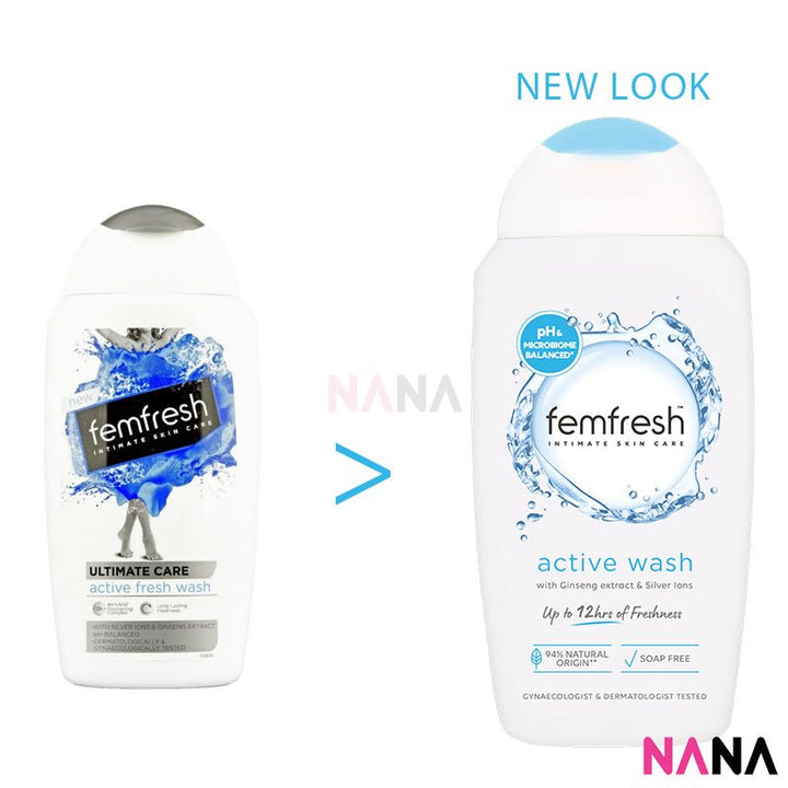 Femfresh Active Wash 250ml - NANA MALL