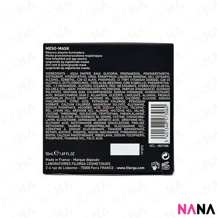 Filorga Meso - Mask Smoothing Radiance Mask 50ml - NANA MALL