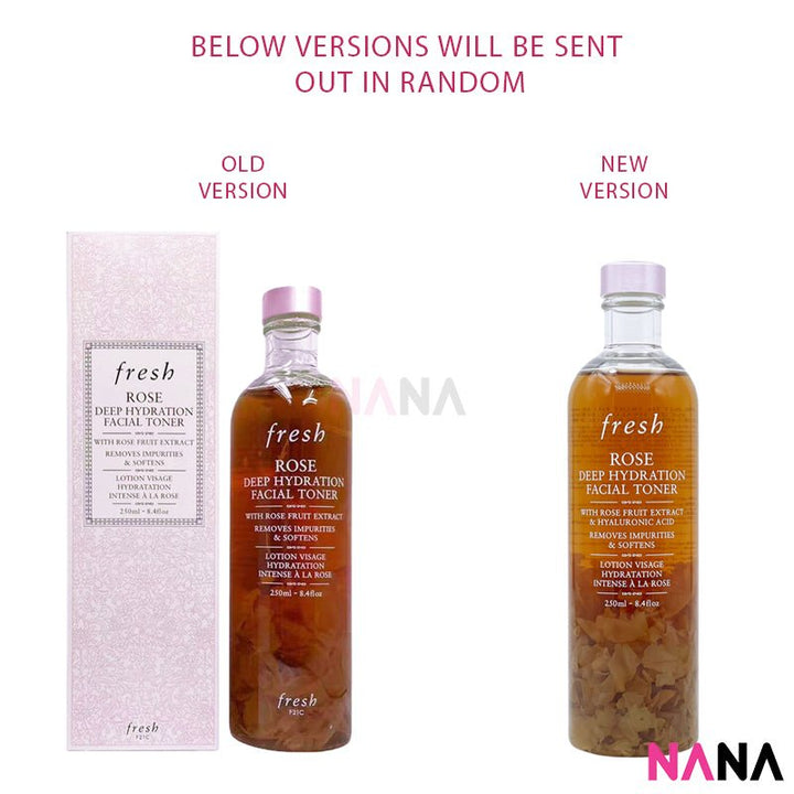 Fresh Best Sellers Set: Rose Deep Hyration Facial Toner 250 ml + Fresh Soy Face Cleanser 150ml (2 items) - NANA MALL