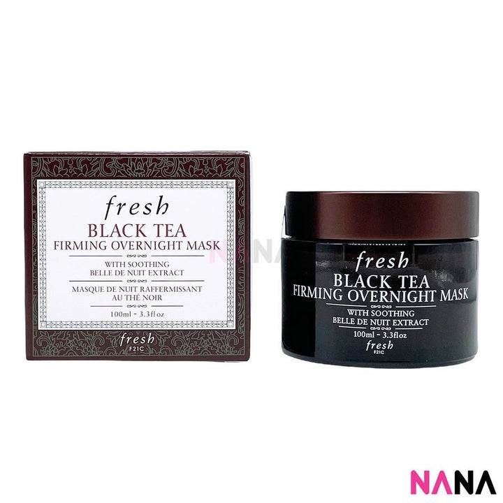 Fresh Black Tea Mask Set (Black Tea Instant Perfecting Mask 100ml + Black Tea Firming Overnight Mask 100ml) - NANA MALL