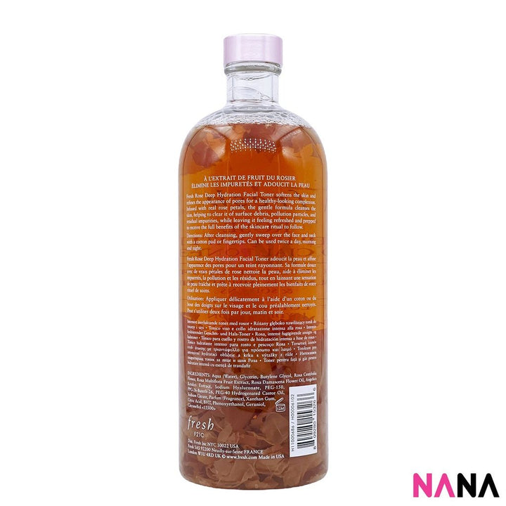 Fresh Rose Deep Hydration Facial Toner 400ml - NANA MALL