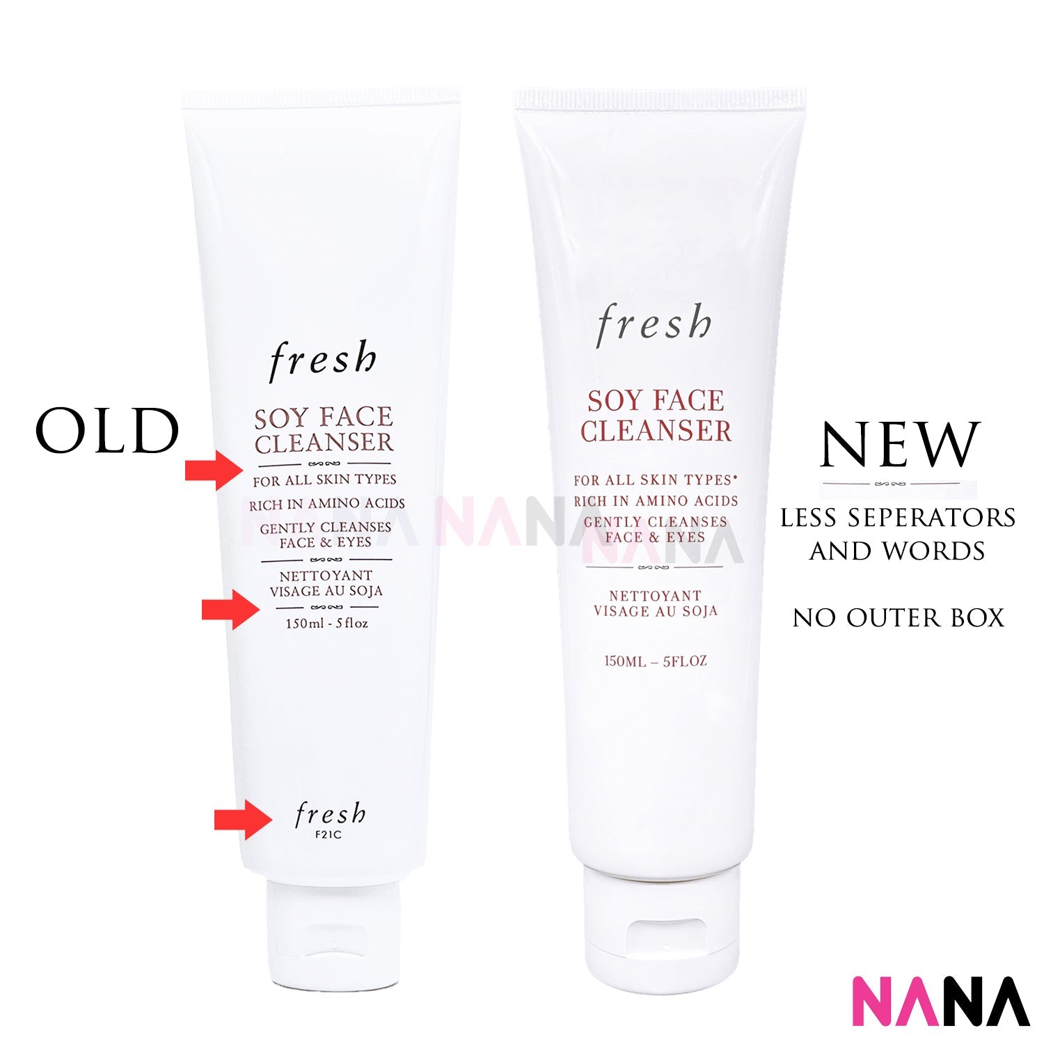 フレッシュ ソイ フェイス クレンザー 150ml – NANA MALL