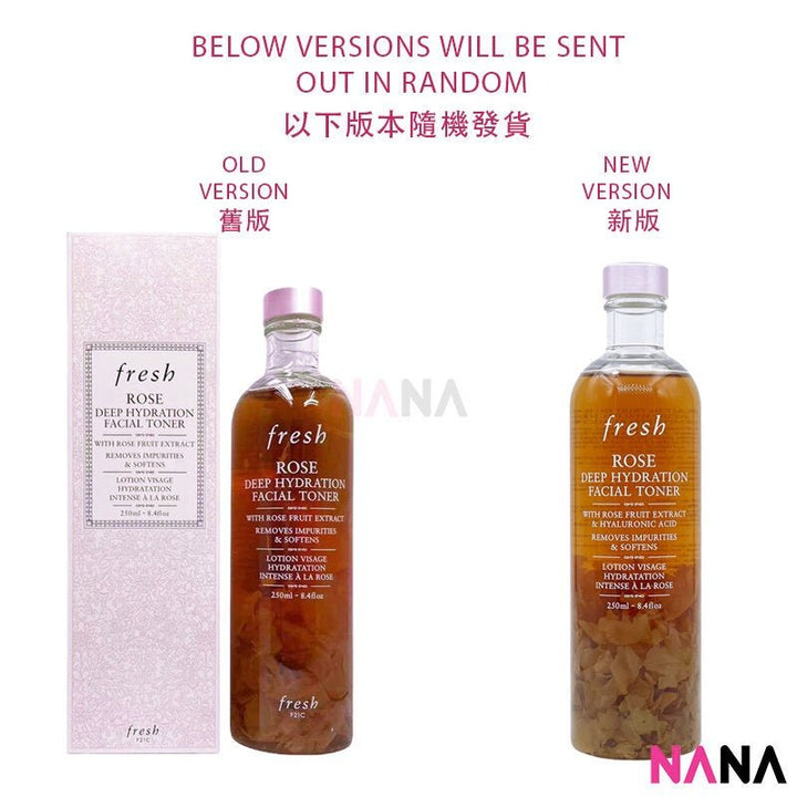 Fresh Soy Face Cleanser 150ml + Rose Deep Hydration Facial Toner 250ml + Rose Deep Hydration Face Cream 50ml - NANA MALL