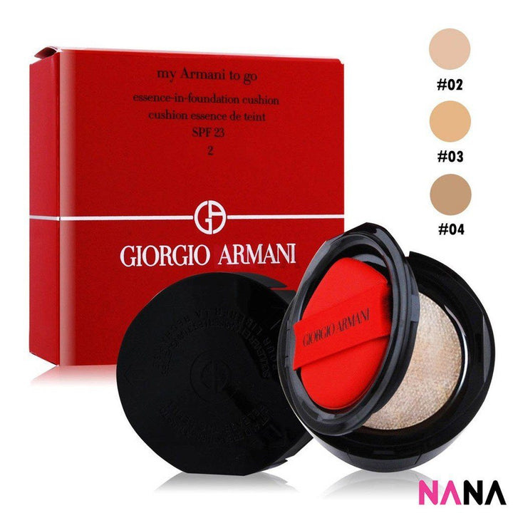 Shade Armani Cushion Foundation Review Giorgio Armani My Armani To