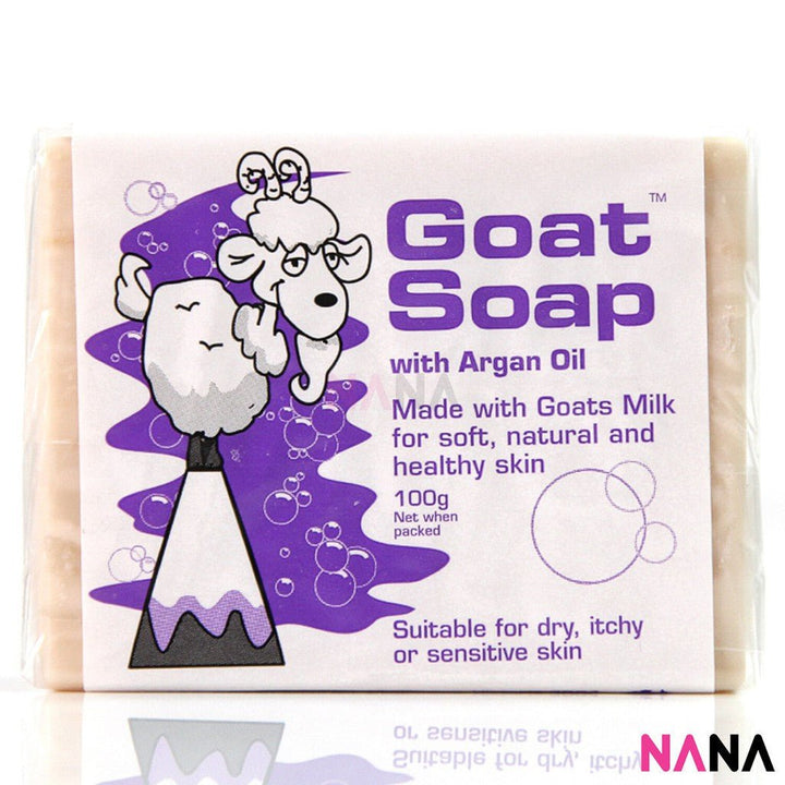 Goat Soap Argan Oil (Purple) 100g x3 - NANA MALL