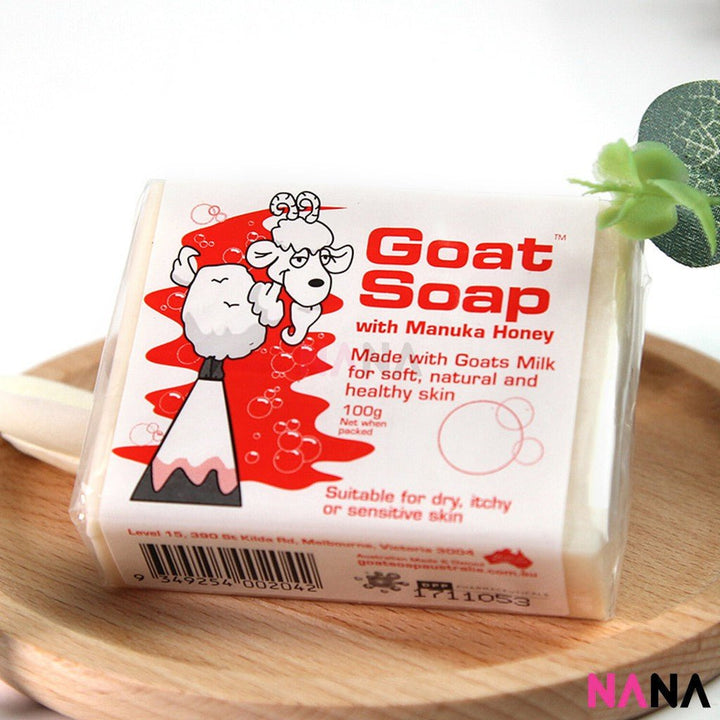 Goat Soap Manuka Honey (Red) 100g x3 - NANA MALL