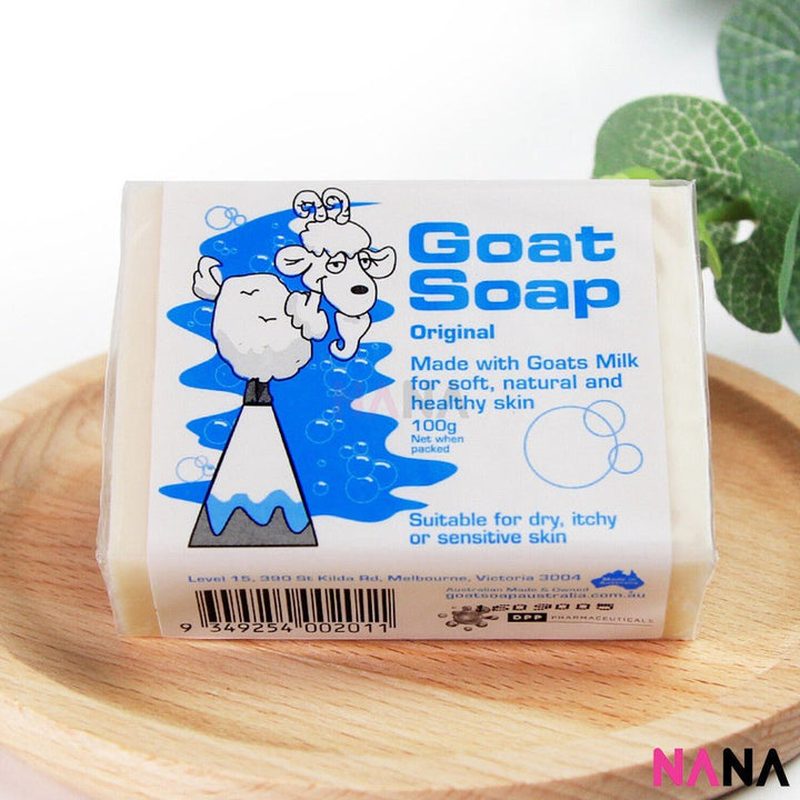 Goat Soap Original (Blue) 100g x3 - NANA MALL