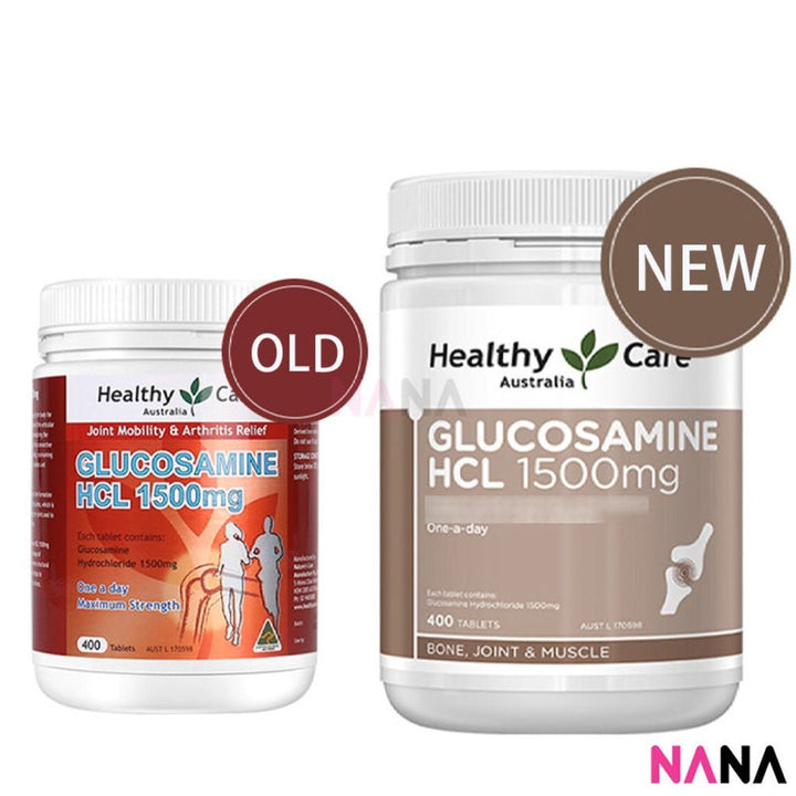 Healthy Care Glucosamine HCL 1500mg 400 Tablets - NANA MALL