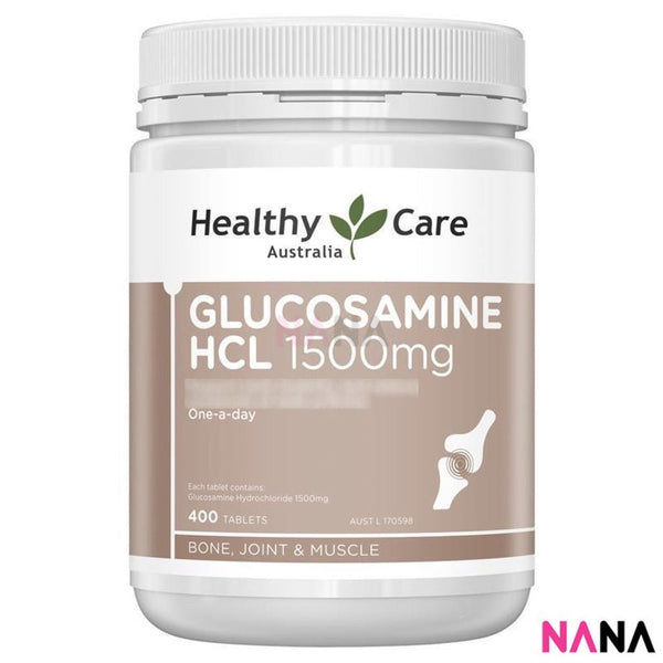 Healthy Care Glucosamine HCL 1500mg 400 Tablets - NANA MALL