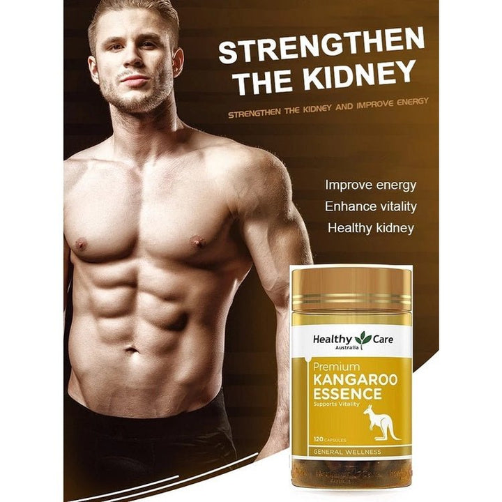 Healthy Care Kangaroo Essence 120 Capsules - NANA MALL