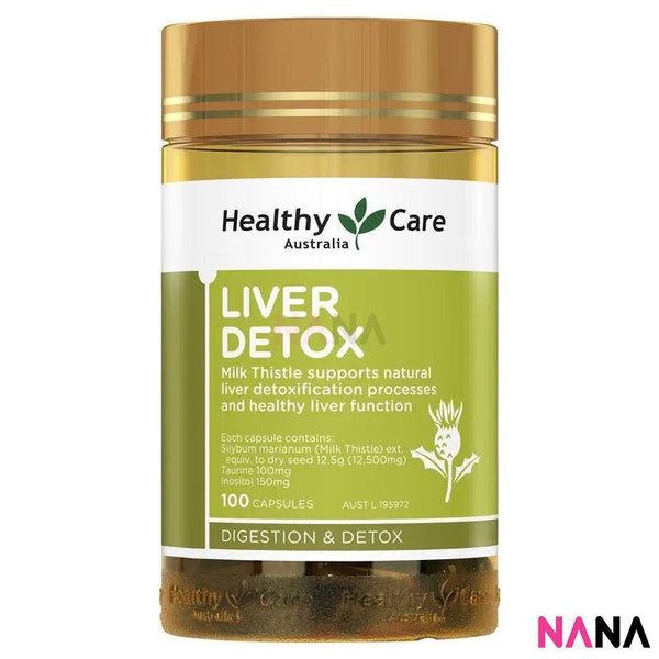 Healthy Care Liver Detox 100 Capsules - NANA MALL