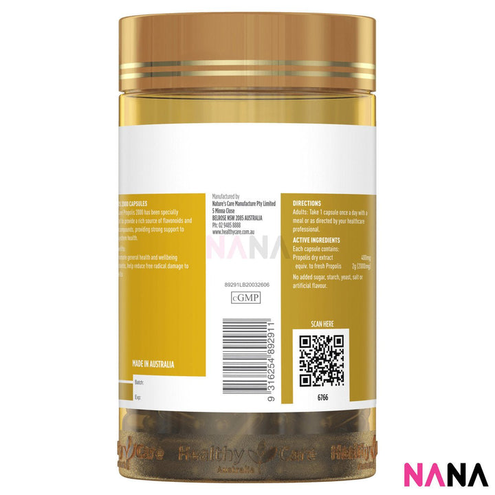 Healthy Care Propolis 2000mg 200cap - NANA MALL